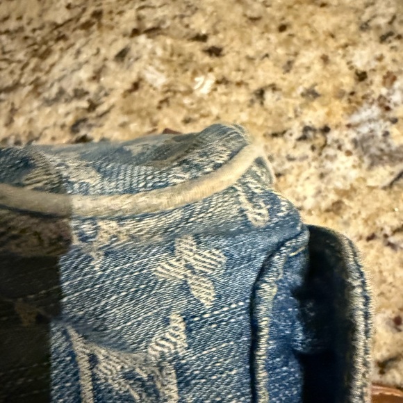 Louis Vuitton Blue and Brown Shoulder Bag with Monogram - Picture 10 of 16